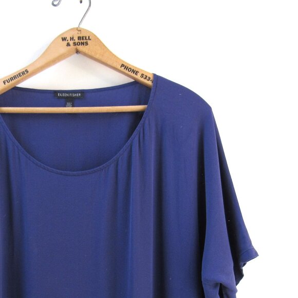 Eileen Fisher Pure Silk Dress - Picture 2 of 4